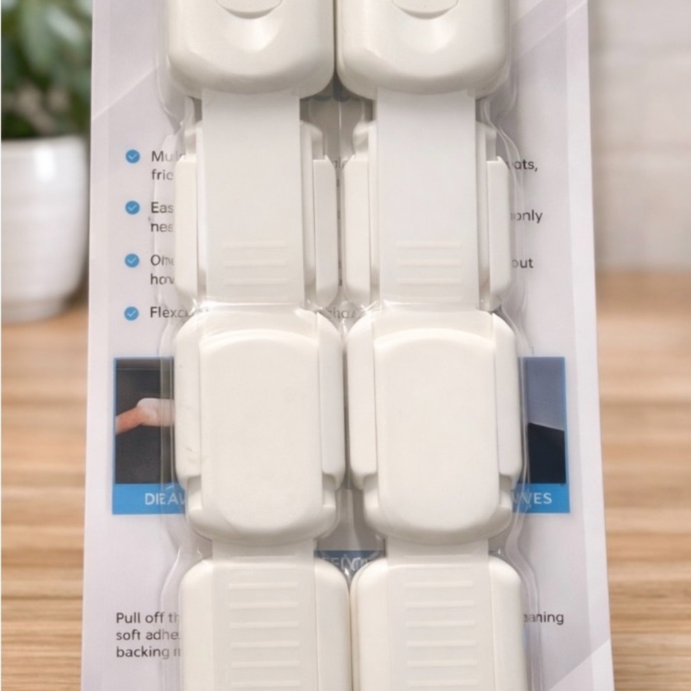 White Safety Locks for children’s protection